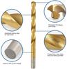 99Pcs 1 4 1 16 Twist Drill Bit Set HSS Titanium Coated Anti Rust Wear Resistant High Speed Steel Drill Bits