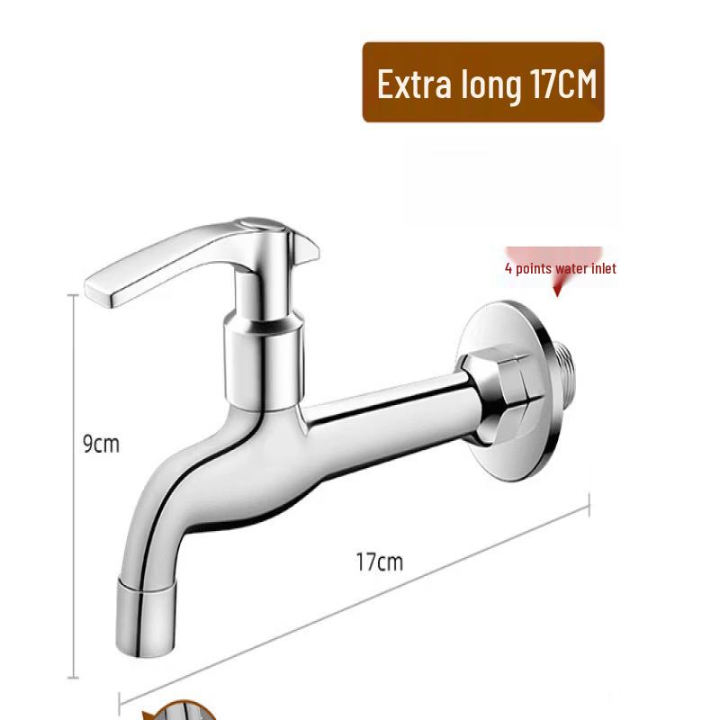 

TLXT Wall-Mounted Hot Water Washing Machine Faucet (2-Pack)