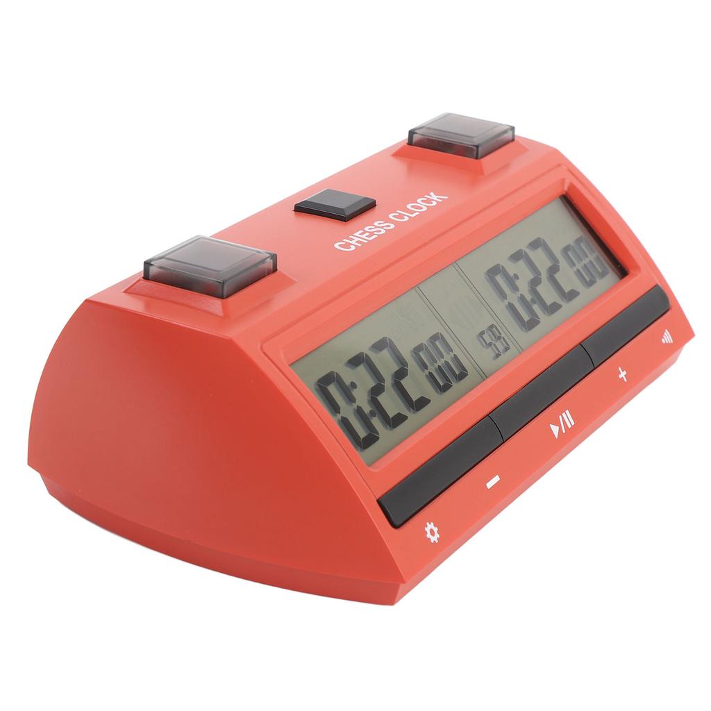 Chess Clock Timer Professional Large Screen Portable Tournament Digital Chess Clock Game Timer for B