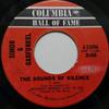 7inch Record SIMON  GARFUNKEL  The Sounds Of Silence  Homeward Bo 433096 COLUMBIA  Canada Rock Used