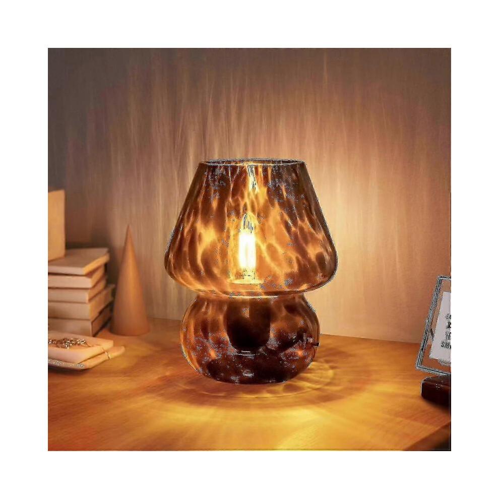 Sēnes lampa Maza naktsgaldiņa lampa -