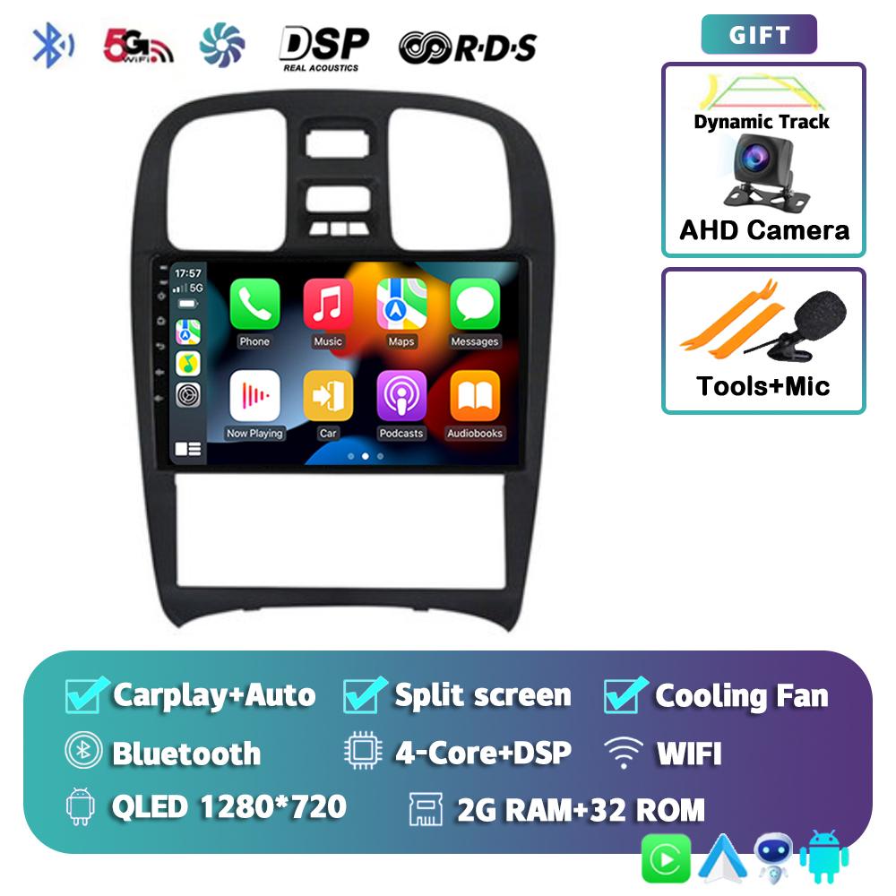 Android 14 DSP Car Radio Multimidia Video Player Navigation GPS For Hyundai Sonata EF 2001 - 2006 2007 2008 2009 2010 2011 2012