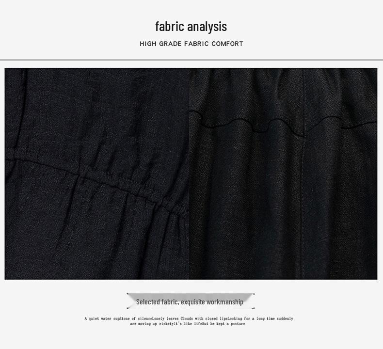 2025 Summer Fashion: Mom's Petite Cotton-Linen Casual Two-Piece Set