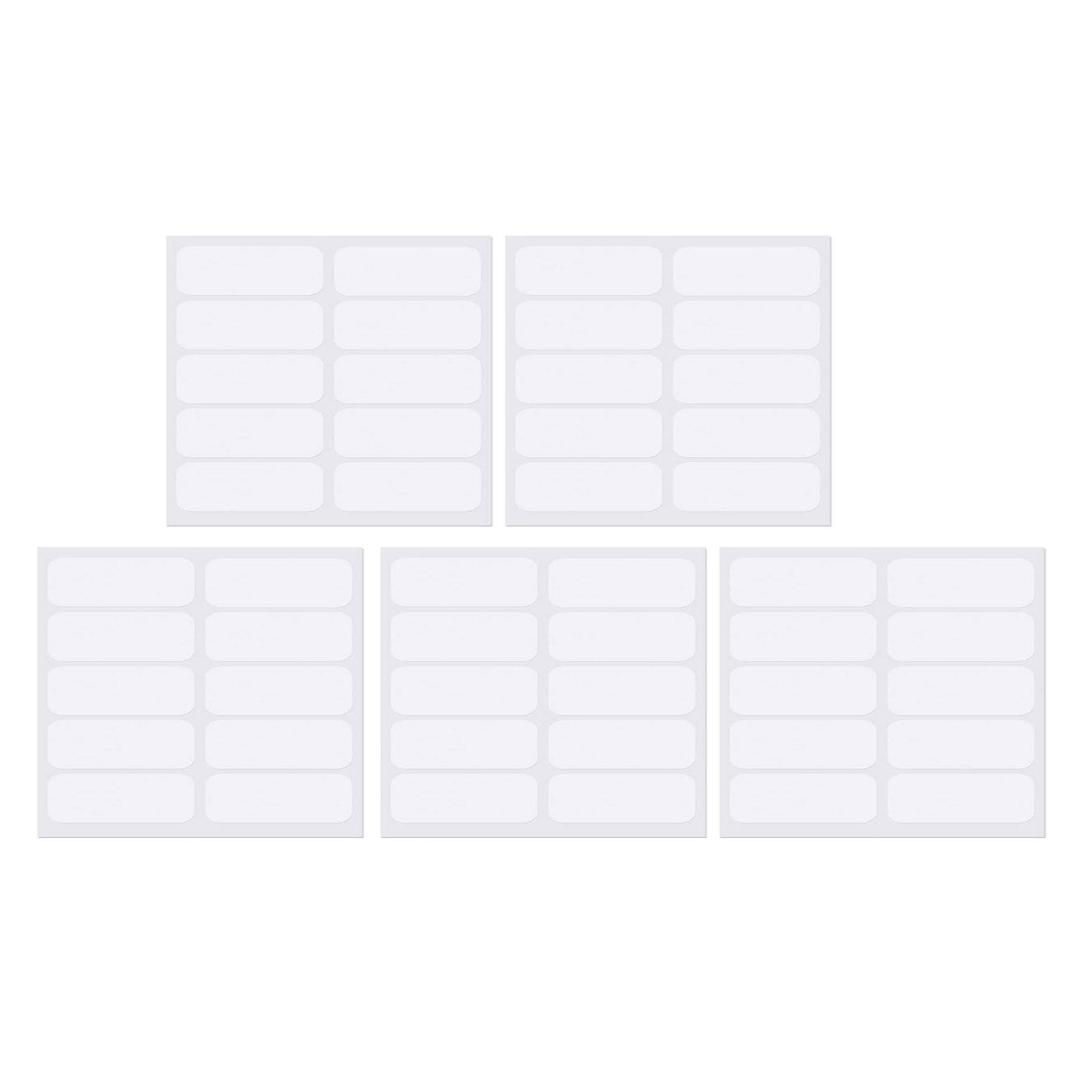 

Упаковка из 50 этикеток для одежды, не требующих глажки, рукописные этикетки для одежды из ткани, пригодные для стирки, наклейки для организации одежды L