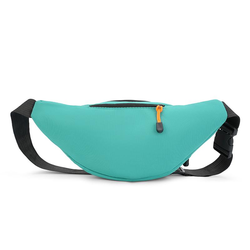 Nylon Men Chest Bag Large Capacity Adjustable Strap Outdoor Waist Bag Japanese Style Multi Functional Sports Walking Bag Riding