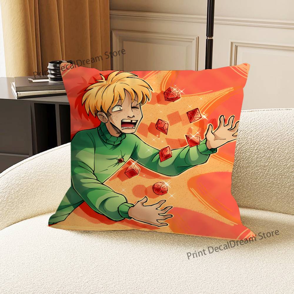 The E-Eltingville C-Club Cushion For Bedroom Car Coffee Shop Room and Living Room Sofa Decorative Pillow Cover Case