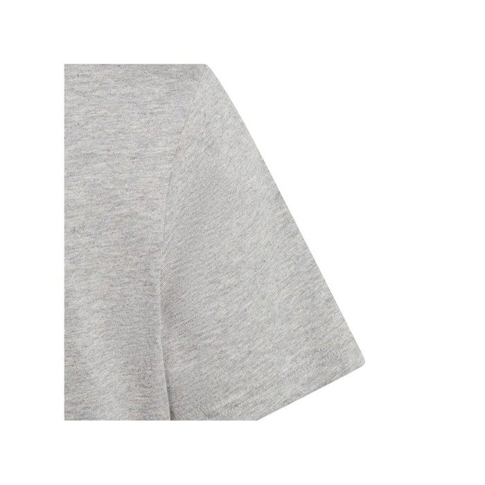 T-Shirt - Adidas - IQ4072 - Grau - 100% Baumwolle - Kurzärmlig