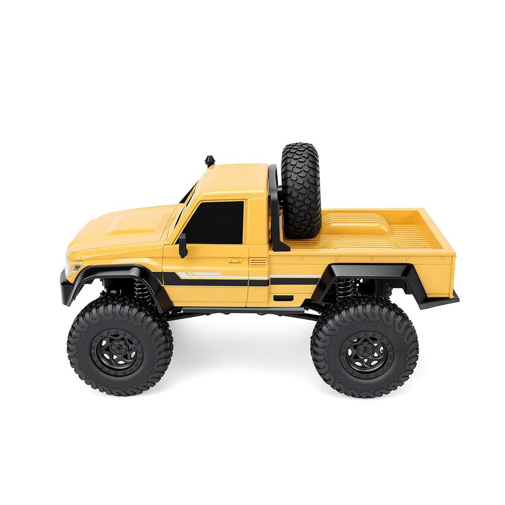 1:20 RC Car 2.4G Remote Control Crawler 4WD Off Road Truck with Dual Batteries LED Lights 20KM H Speed for Multi Terrain