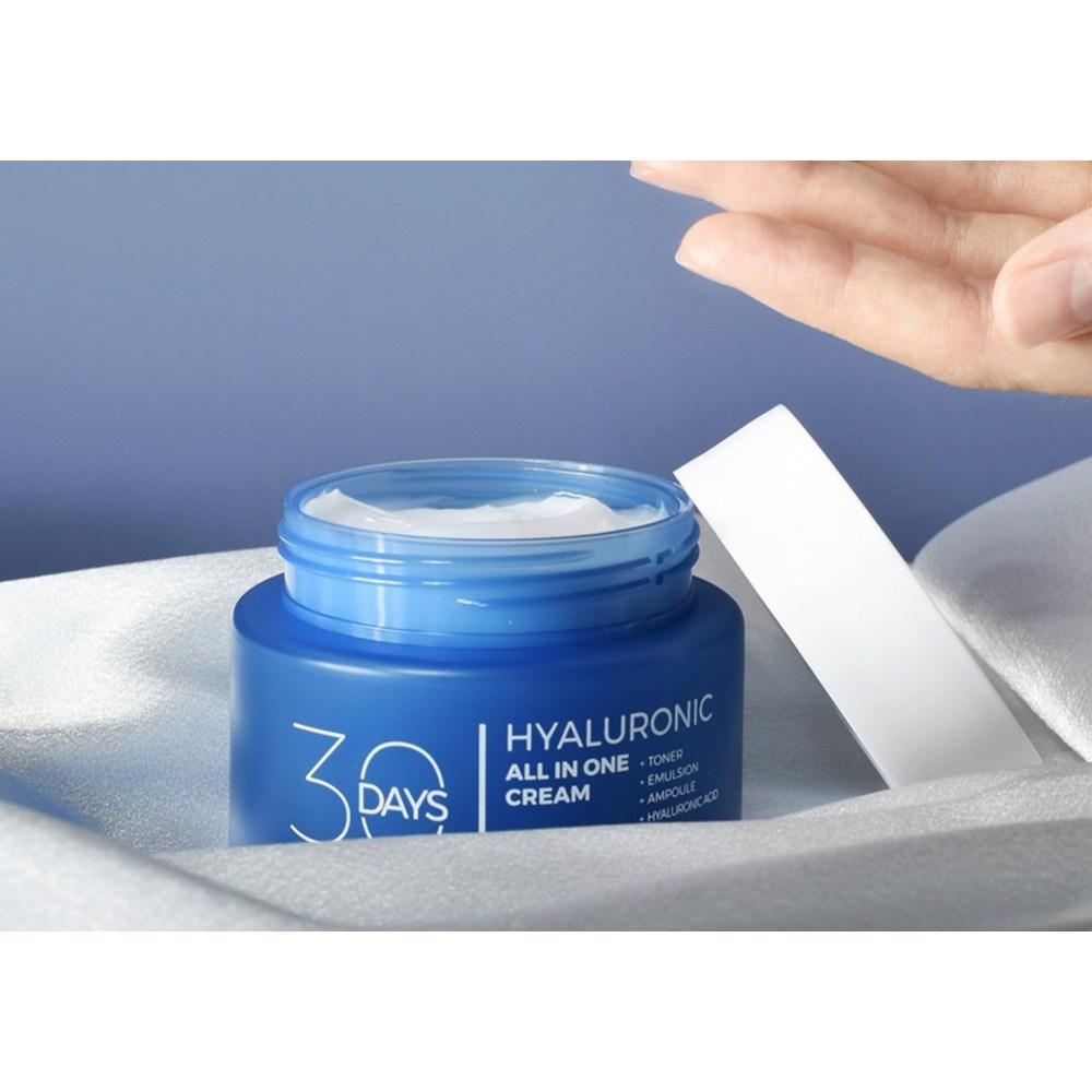 Pretty Skin 30 Jours Crème Hydratante Hyaluronique Tout-en-Un, 100ml, 1 unité