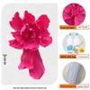 1.2m Wedding Hand-Rubbed Butterfly Pleated Crepe Paper Sheets for Floral Art