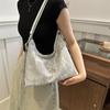 Popular Double Shoulder Crossbody Bag Fashionable Butterfly Tote Bag Large Capacity Shoulder Class Commuter Bag