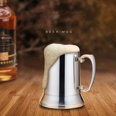 1ks 450/560ml nerezové retro hrnky na pivo izolované sklenice na víno hrnek na leštění pivního čaje šálek na pití gotické kuchyňské barové nádobí