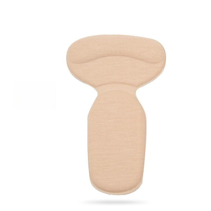 

Sponge Two-in-one Heel Sticker, Thickened Half-size Pad, No Heel, Heel Drop, Anti-wear Foot, High Heel Sticker one size fits all абрикосовий