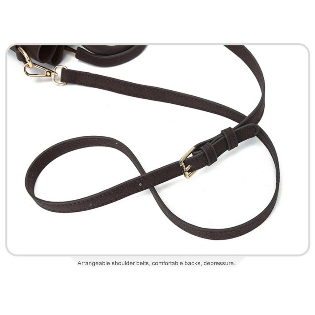 Handbag Women Milled fabric Detachable Shoulder Strap Daily Commute