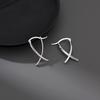 Trendy Geometric Pattern Ear Cuff for Women Portable Silver Plated Fashion Accessory Gift Ready
