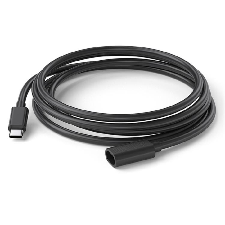 Type C Male to Female Charging Cable Power Extension Wire Ideal for Solar Powered Cameras and Camping Gear Connection
