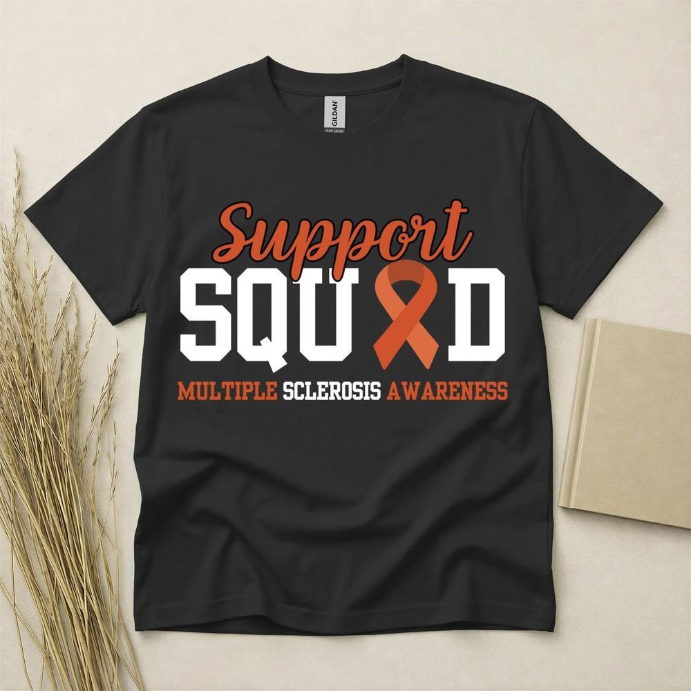 Multiple Sclerosis T Shirt Ms T Shirt Awareness Tee Support Illness Shirt Ribbon