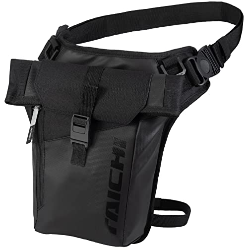RS TAICHI Bike Waterproof Leg Bag Holster Bag Touring WP Leg Pouch RSB288 Unisex Adult BLACK