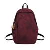 Schoolbag1011 New Large Capacity Casual Backpack Lightweight Fashion Embroidered School Bag College Student Junior High School Student Backpack