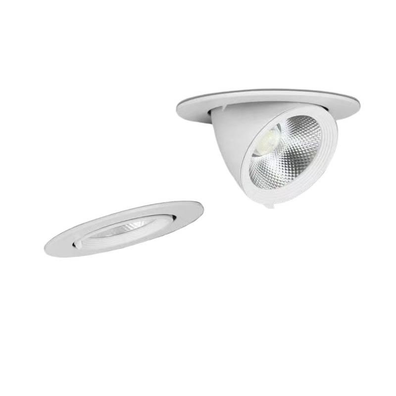Elephant Trunk LED Recessed Downlight: Anti-Glare Ceiling Spotlight for Clothing Stores
