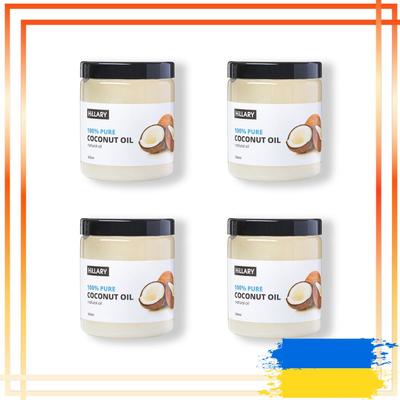 100% Pure Coconut Oil Raffiniertes Kokosöl-Set, 500 ml