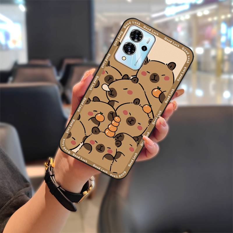 Прочный противоударный чехол для телефона для ZTE Blade V40 Pro Модный дизайн Полная защита Мультяшный чехол для телефона Грязеотталкивающий Милый ТПУ