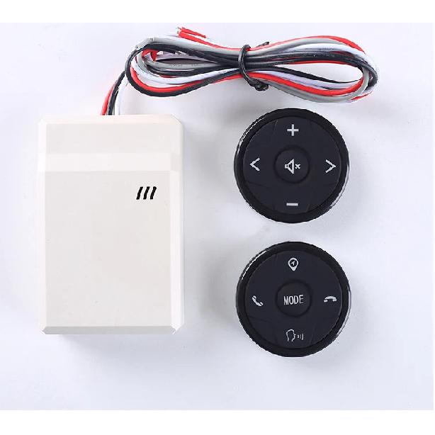 Universal Car steering wheel remote control Controller 10 Key Music Wireless DVD GPS Navigation Radio Remote Control Buttons