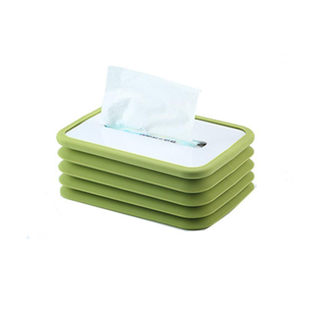Silicone Napkin Tissue Holder Elastic Lifting Car Paper Case Towel Dispenser  Livingroom Decor