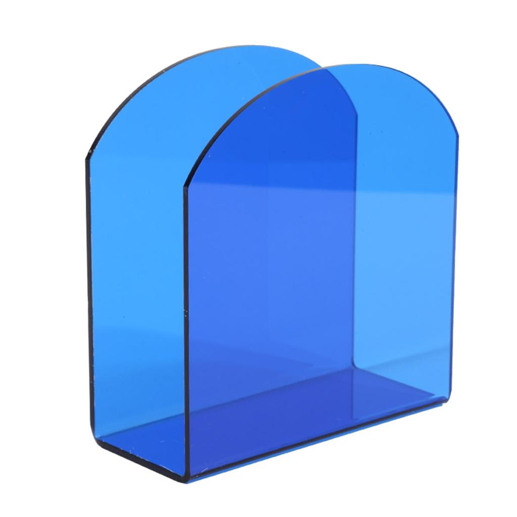 Akryl Serviettdispenser Holder Drikkebrett U-formet Gjennomsiktig Kleenexboks Serviettstativ for Lommetørkle Oppbevaringsstativ