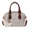 Retro versatile premium texture handbag women's new contrasting color shoulder bag commuter messenger bag