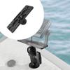 Heavy Duty Aluminum Boats Mount Fish Finders Holder with 1inch Ball Head For Fishing Systems