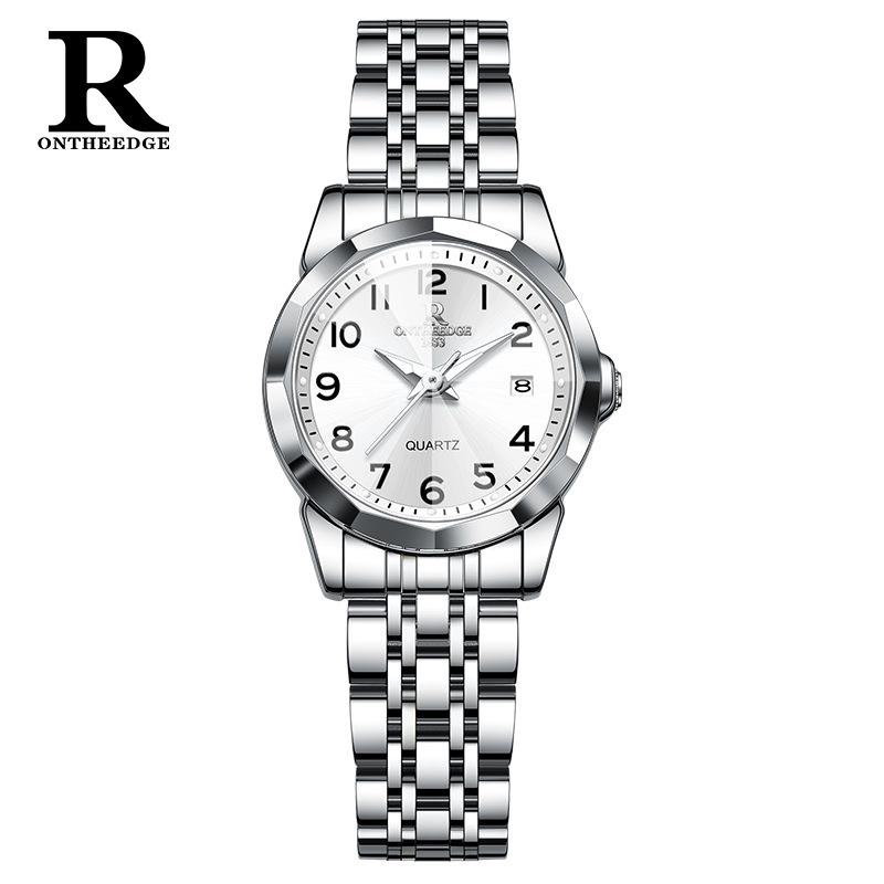 

Элегантные женские водонепроницаемые кварцевые часы с цифровым циферблатом