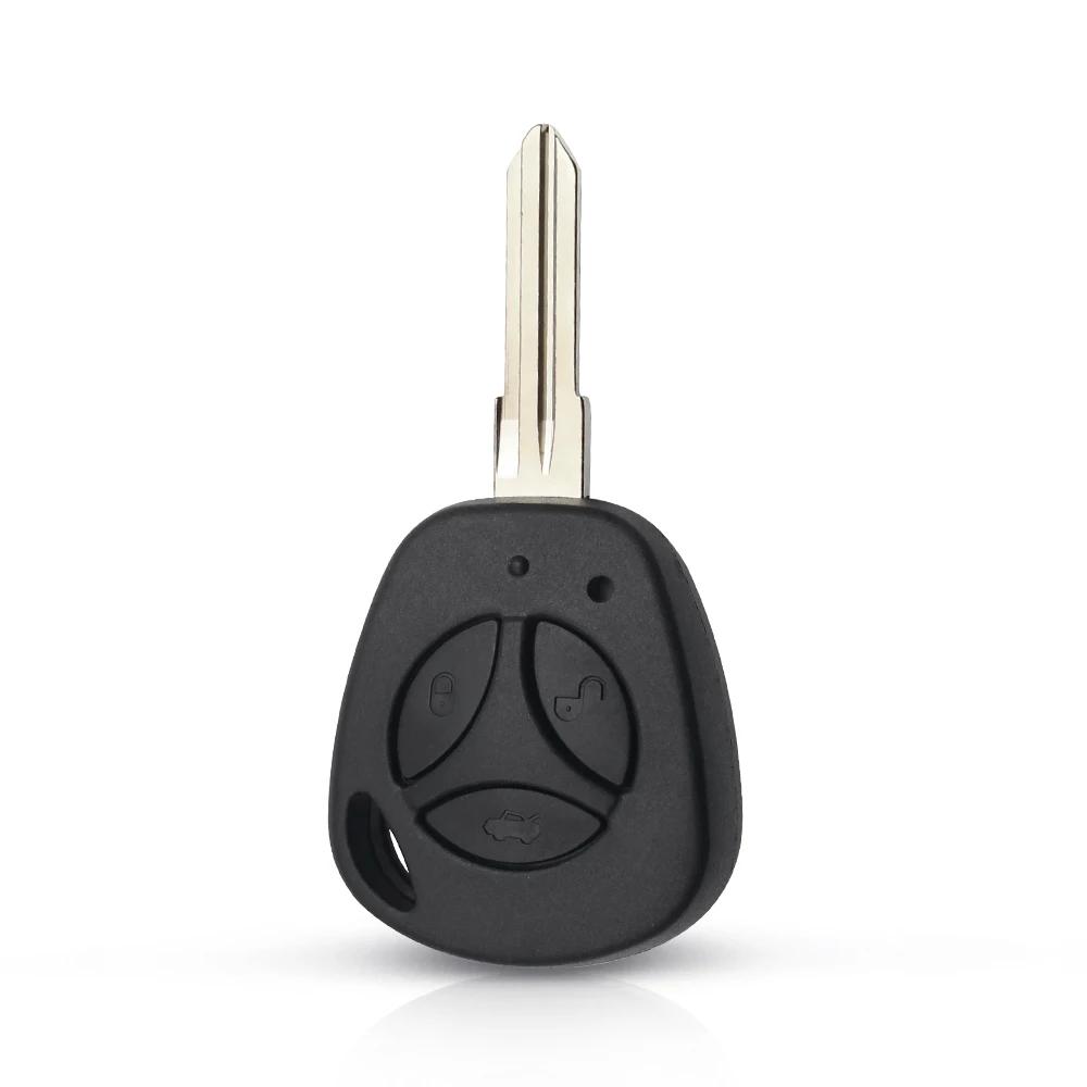S 3 Buttons Replacement Modified Flip Car Key Shell For Lada Granta Vesta Sedan Remote Case Priora Kalina Niva Vaz