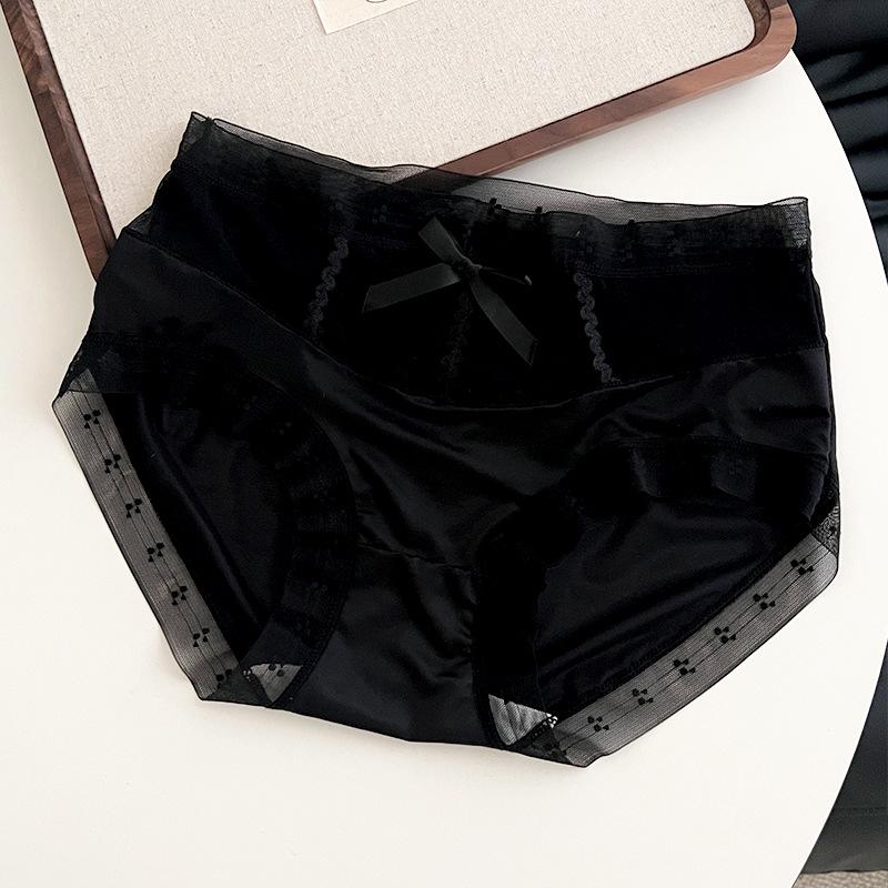 Ladies Summer Thin Sexy Lace Comfortable Moisture Absorbing Antibacterial Triangle Briefs