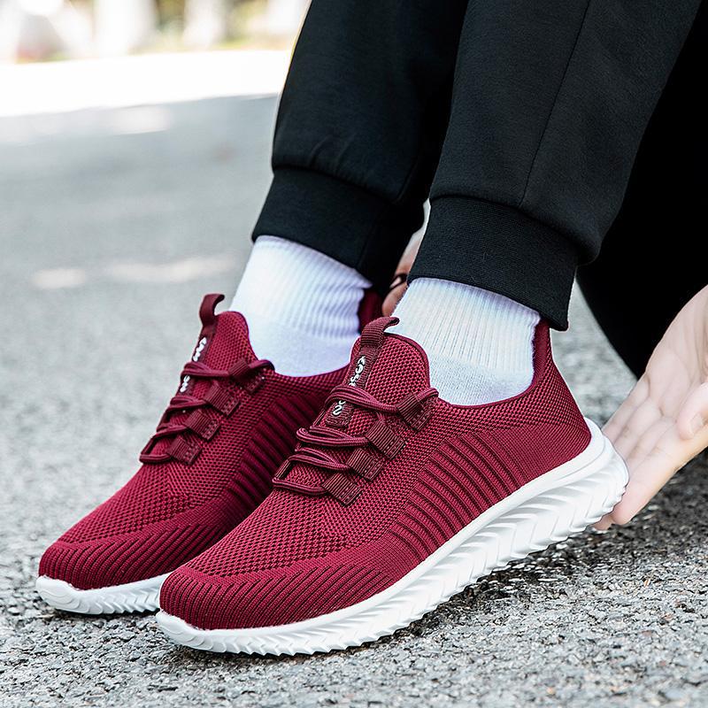 

2025 свободные пожилые туфли расширенные универсальные уличные мягкая подошва удобные мужские и женские одинаковые повседневные спортивные походные туфли 36