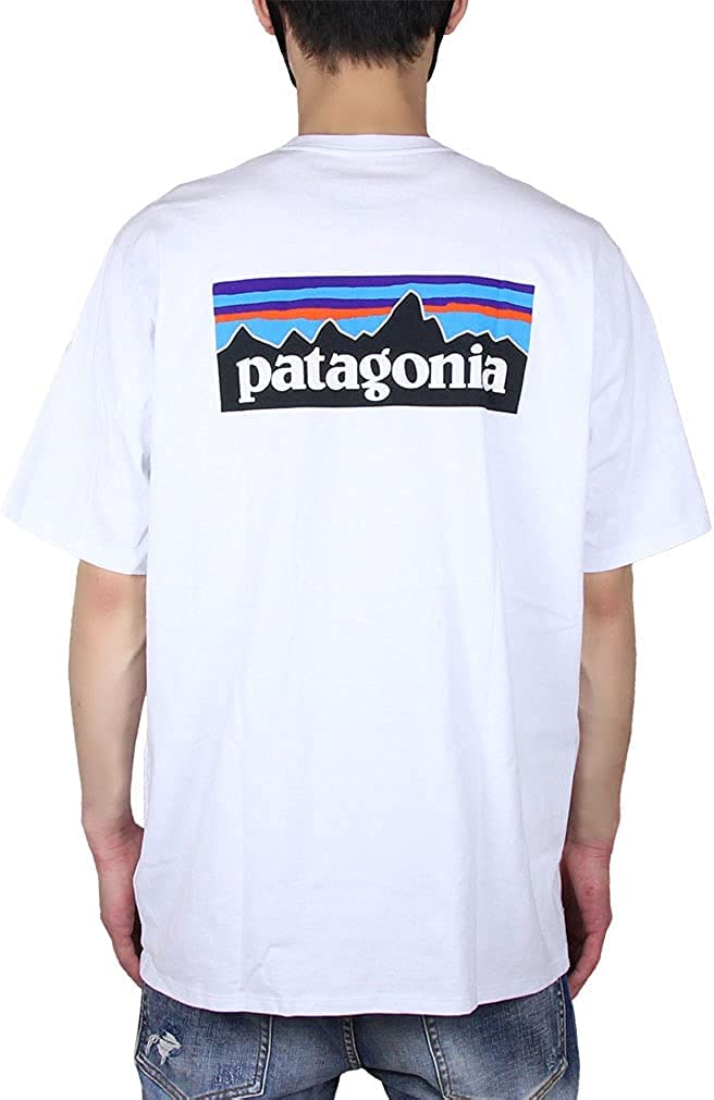 

белая футболка с коротким рукавом [Patagonia], футболка, мужская, M, (WHI), 006-1 [б/у]