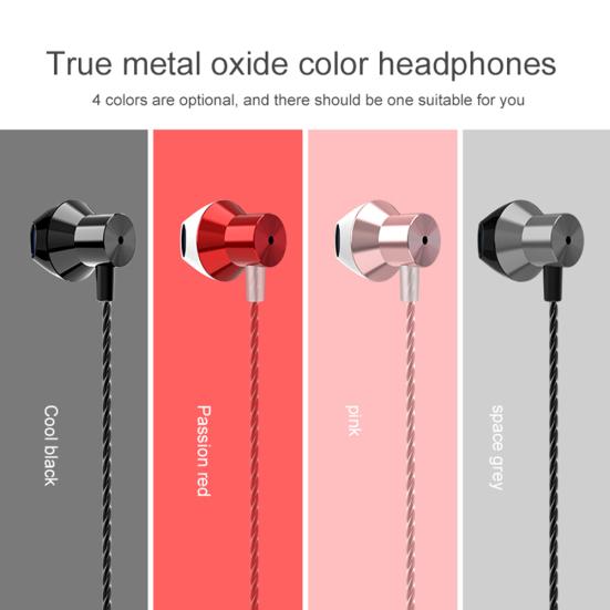 F13 Type-C/3.5mm Plug Ergonomic In-Ear Wired Earphones Bass Headset for Phone PC