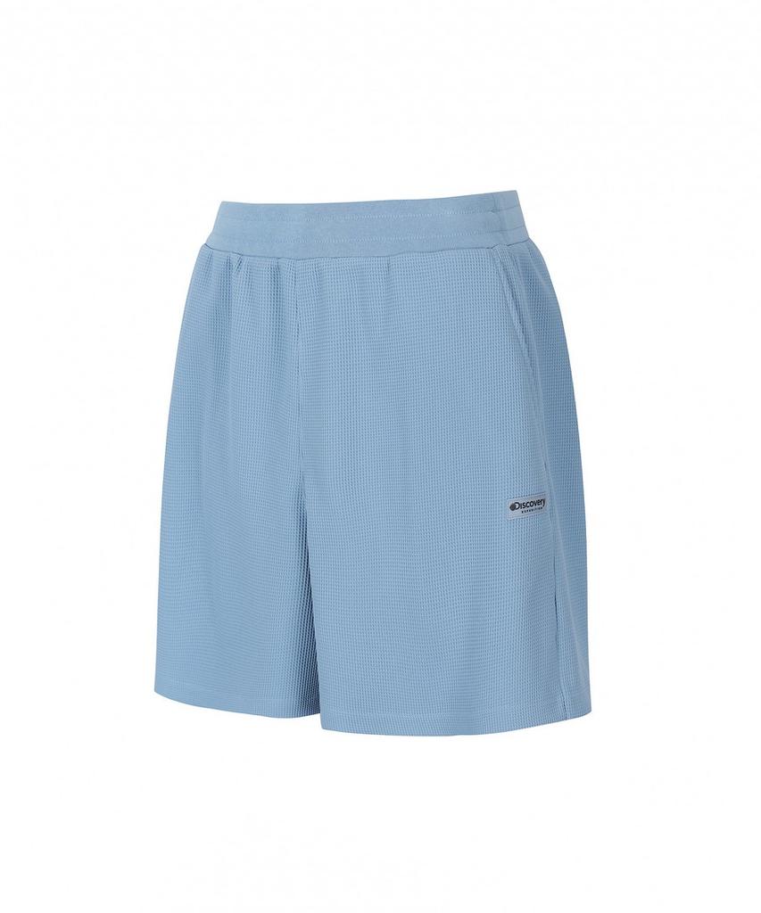 DISCOVERY EXPEDITION Women'S Waffle Training Shorts (Blue)