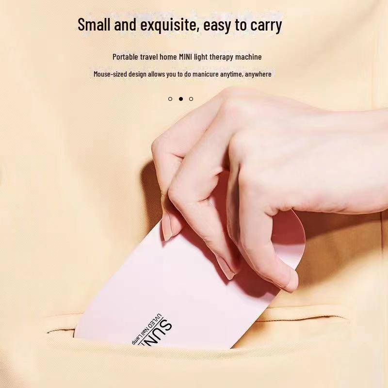 Portable LED Mini Nail Dryer Lamp for Quick Light Therapy