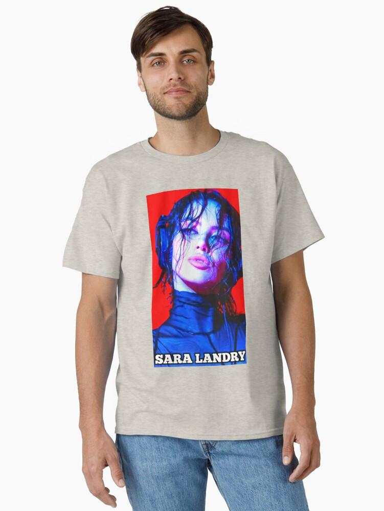 Sara Landry Sara Landry Hard Techno DJ Rave Classic T-Shirt