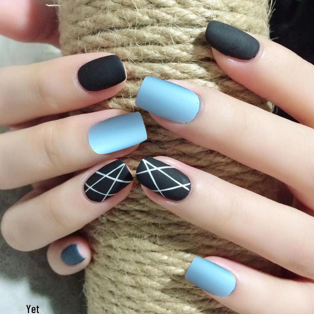 Reusable Press-On Nail Art Collection: Multiple Styles, Removable, Ready-to-Wear Fake Nails