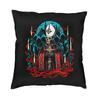 Halloween Pumpkin Spider Bats Gothic Magic Mysterious Horror Square Throw Pillow Case Home Decorative Print Cushion Cover