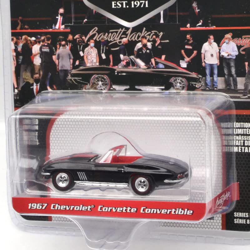 GREENLIGHT SERIES 8 CHEVROLET CORVETTE Greenlight Scale Series Chevrolet Corvette 164SCALE BARRETT-JACKSON "1967 CONVERTIBLE" 164 Barrett-Jackson