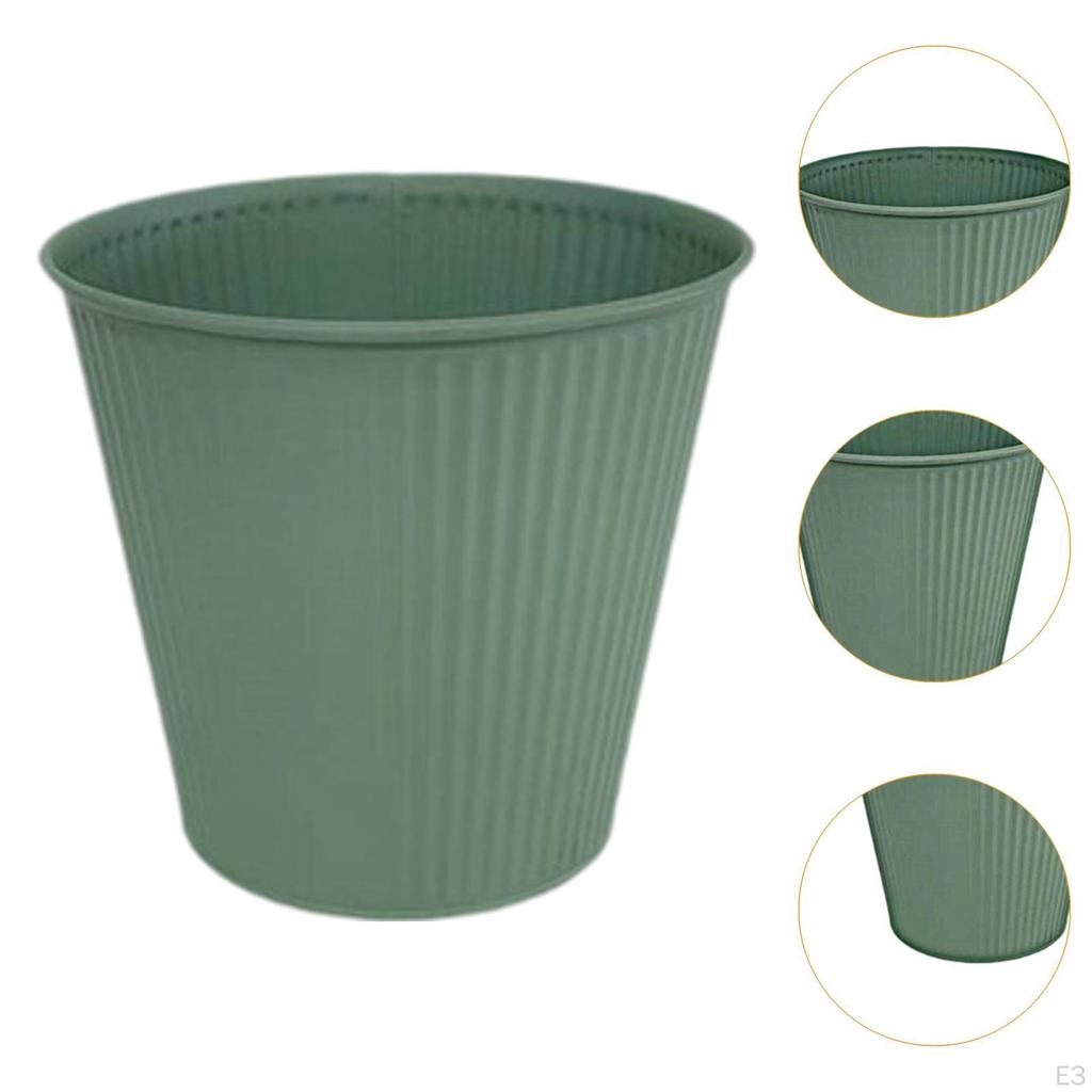 2 Stück Blumen Eimer Töpfe Stifthalter Outdoor Topf Make-up Pinsel Behälter für Zuhause Schreibtisch