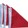 Mini Red Triangle Flag