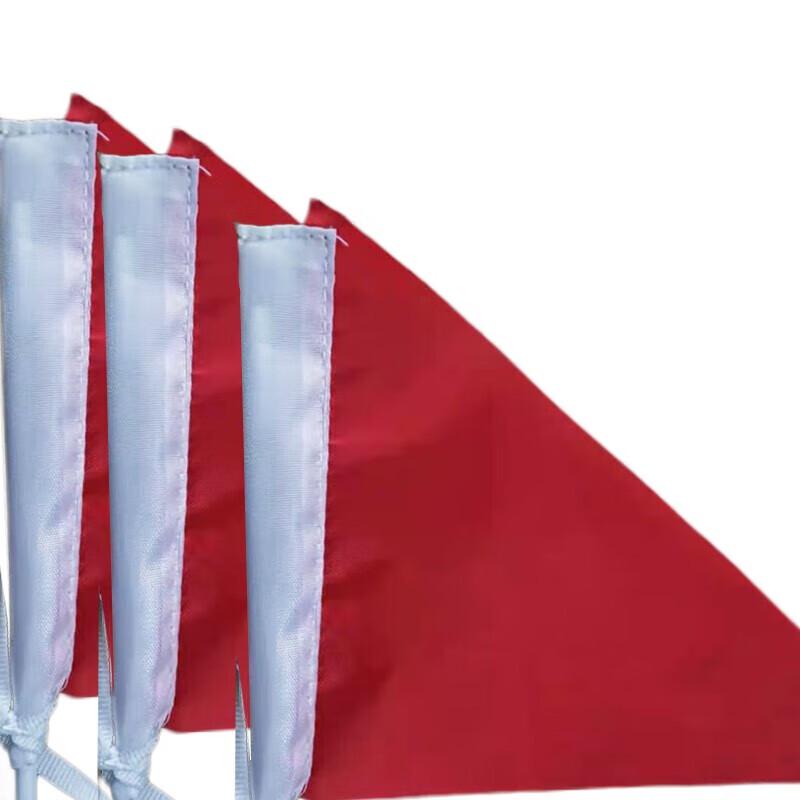 Mini Red Triangle Flag