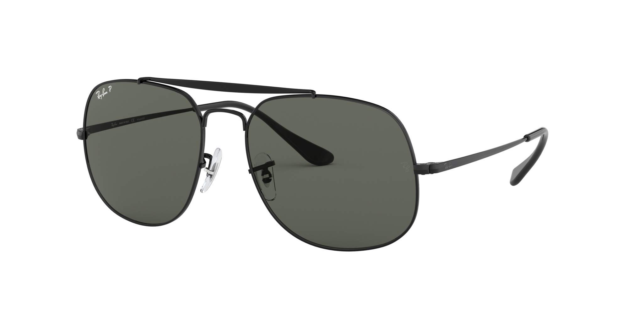 

Солнцезащитные очки 0RB3561 THE GENERAL Черные 57 Ray-Ban 002/58