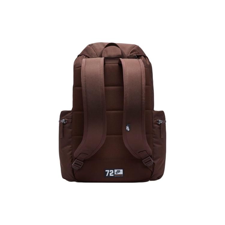 Nike Heritage Polyester Backpack Regular Unisex Earth Brown BA6150-227