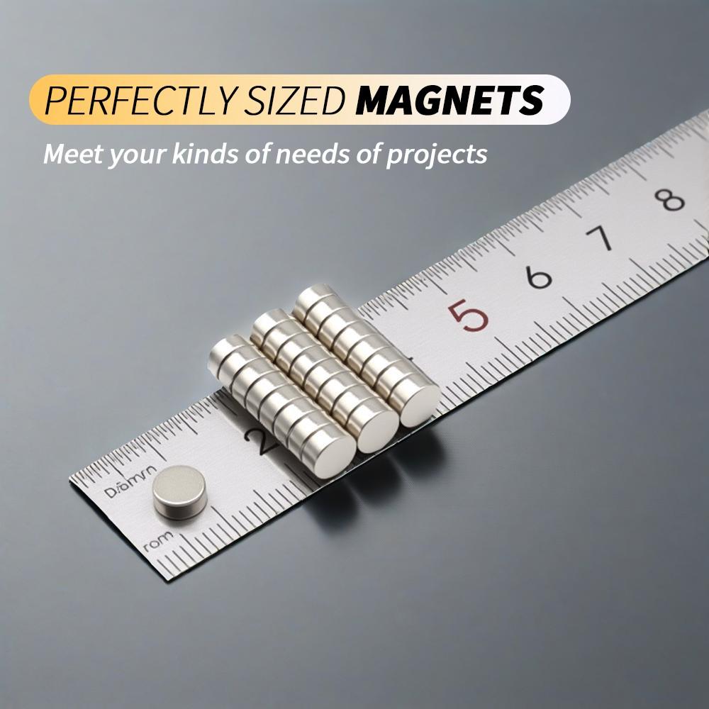 6X3MM Magnete Runde Kühlschrankmagnete für Büro Whiteboard Geeignete Werkzeuge Zuhause Arbeitsplatz, Etc 6*3