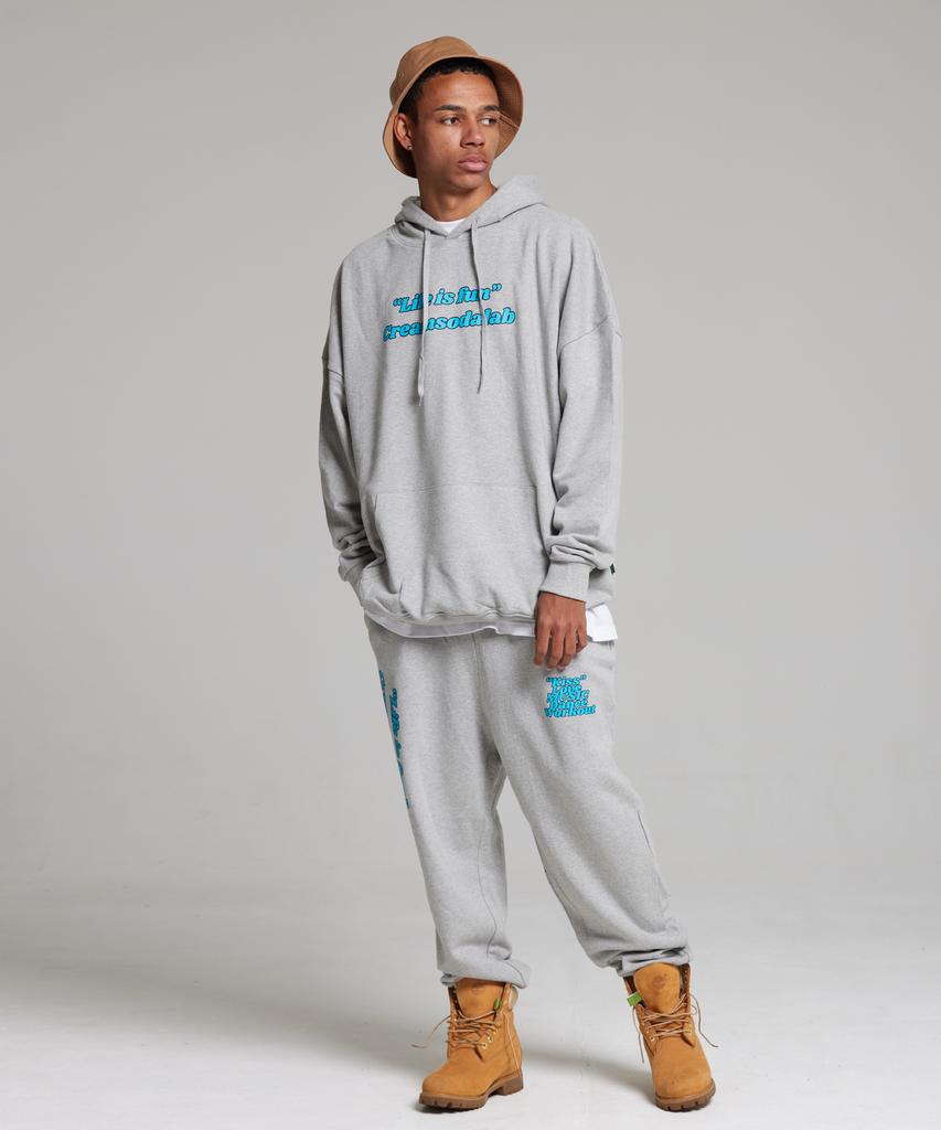 CREAM SODA LAB Slogan Hoodie Training Set